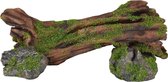 Flamingo Aquarium decoratie Moza Stronk en rots - Groen - 24 x 9 x 10 cm
