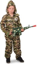 Sniper Cammo Pakje - Verkleedpak - Jongens - Maat 134 - 152