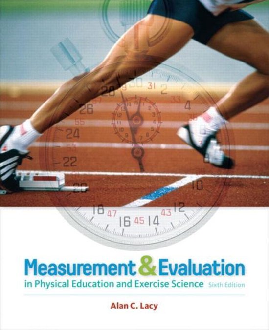 Measurement And Evaluation In Physical Education And Exercis - cover