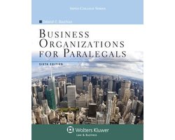 Business Organizations for Paralegals