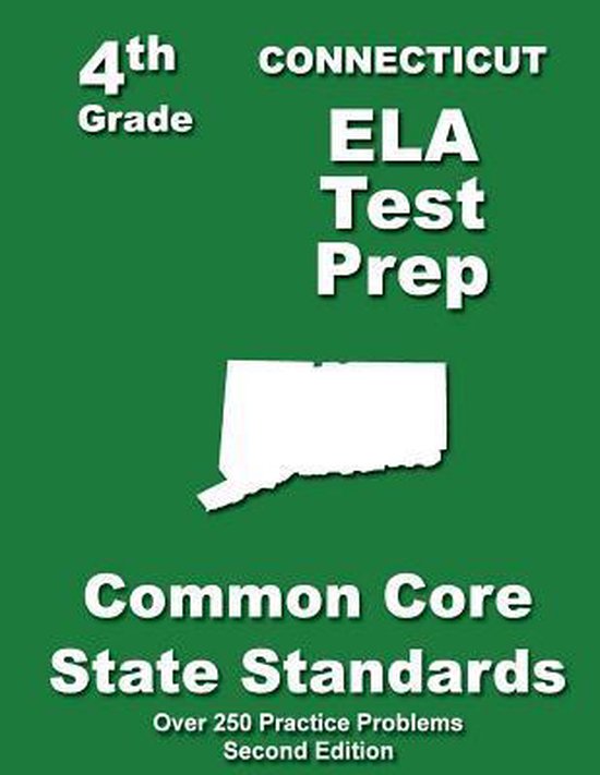 Connecticut 4th Grade Ela Test Prep - cover