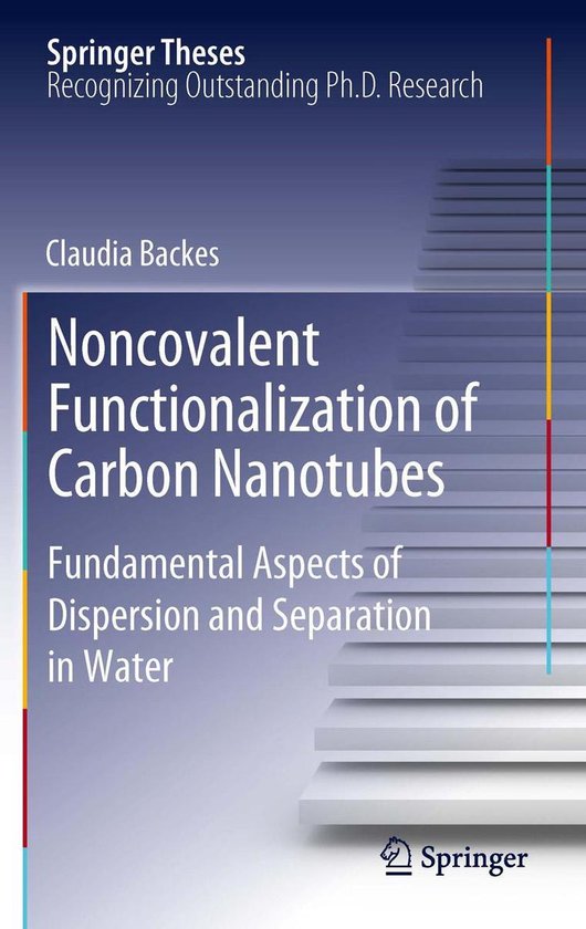 Springer Theses - Noncovalent Functionalization of Carbon Na ... - cover