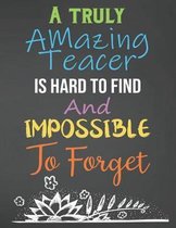 A Truly Amazing Teacher Is Hard To Find And Impossible To Forget
