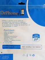 DrPhone J7 2017 (J330) Glas 4D Volledige Glazen Dekking Full coverage Curved Edge Frame Tempered glass Zwart - Official