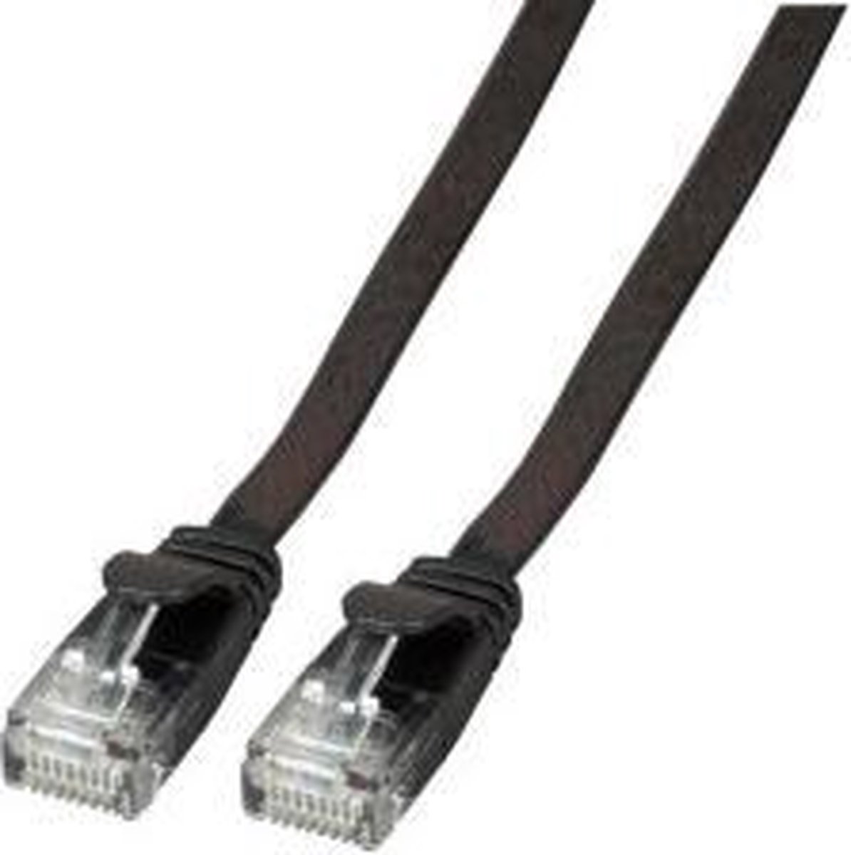 CAT6a UTP kabel 1.5 meter Zwart