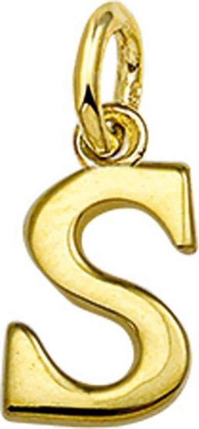 The Jewelry Collection Hanger Letter S - Goud