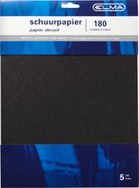 Elma schuurpapier middel - 5 vel - waterproof