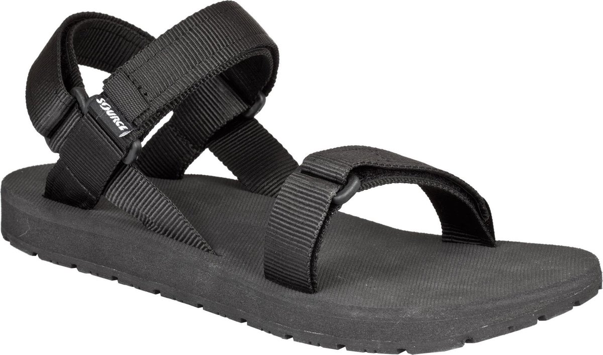 Source Classic Sandaal heren Wandelsandalen - Maat 46 - Mannen - zwart