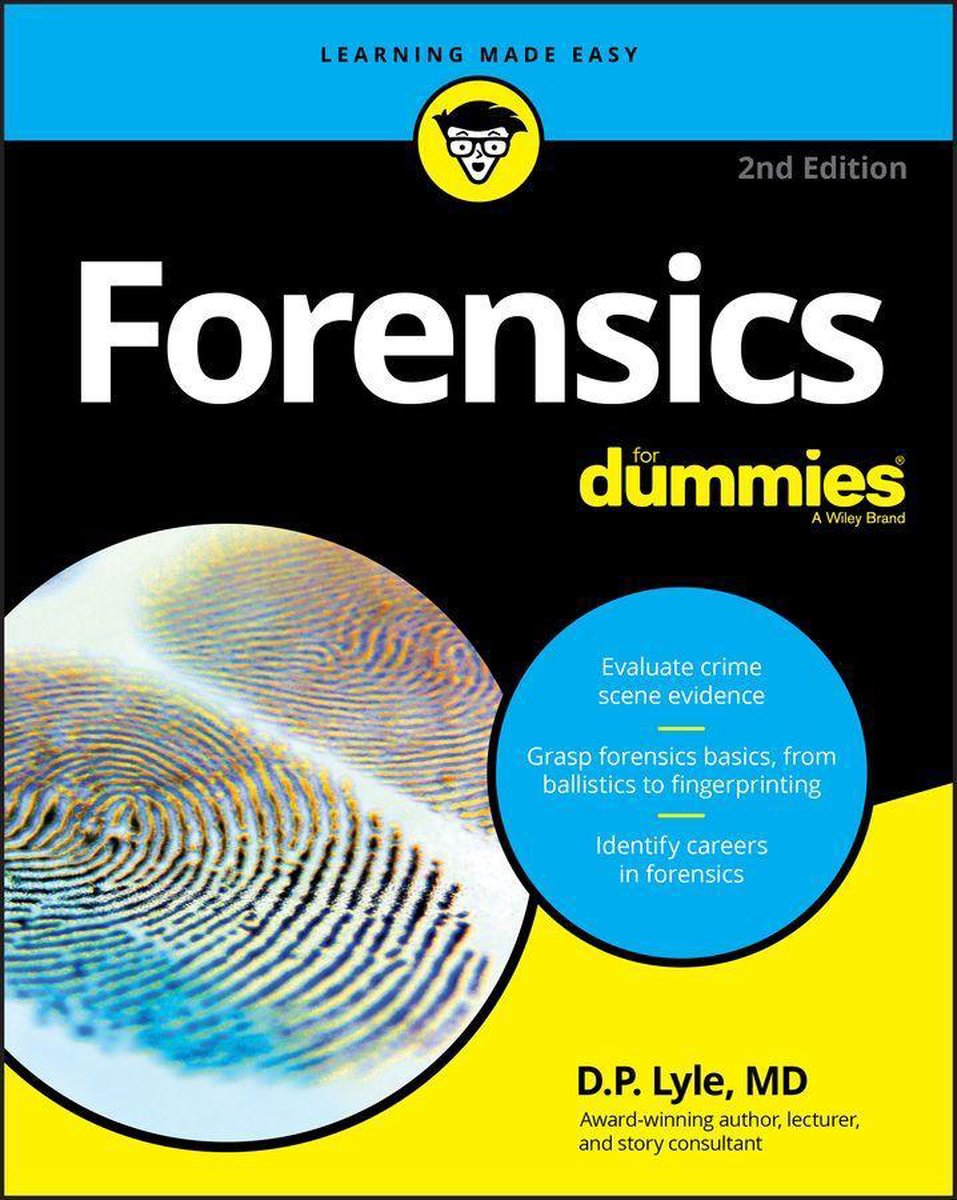 Omslag van Forensics For Dummies