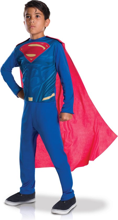 Superman™ pak met cape voor jongens - Verkleedkleding