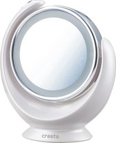 Cresta Care KTS330  Badkamer spiegel met 5x vergroting voor makeup en scheren