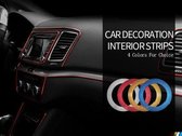 Auto Interieur Strips - 5M - Makkelijk te bevestigen - Auto restyling - Goud