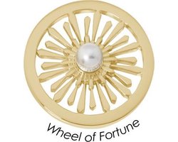 Quoins Disk QMB-61M-G Wheel of Fortune staal goudkleurig (M)