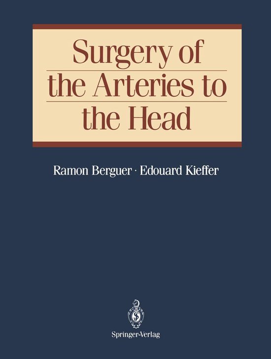 Surgery of the Arteries to the Head - cover