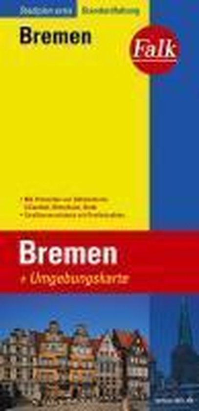 Falk Stadtplan Extra Standardfaltung Bremen mit Umgebungskar ... - cover