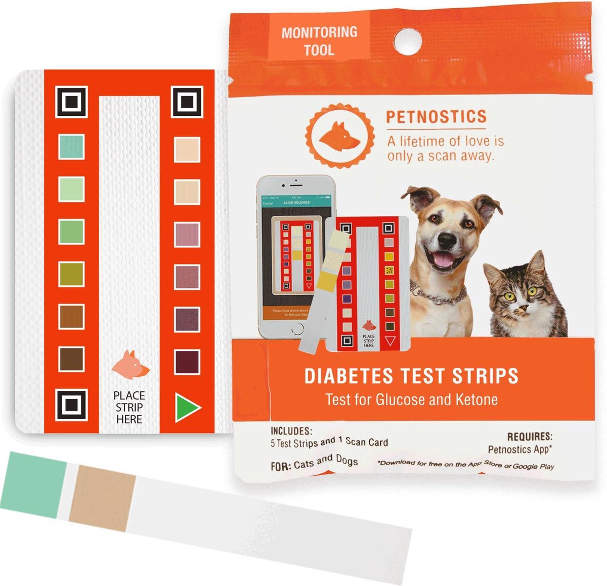bespotten zuiverheid progressief Petnostics test voor suikerziekte / diabetes bij hond en kat | bol.com