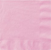 UNIQUE - 50 roze servetten