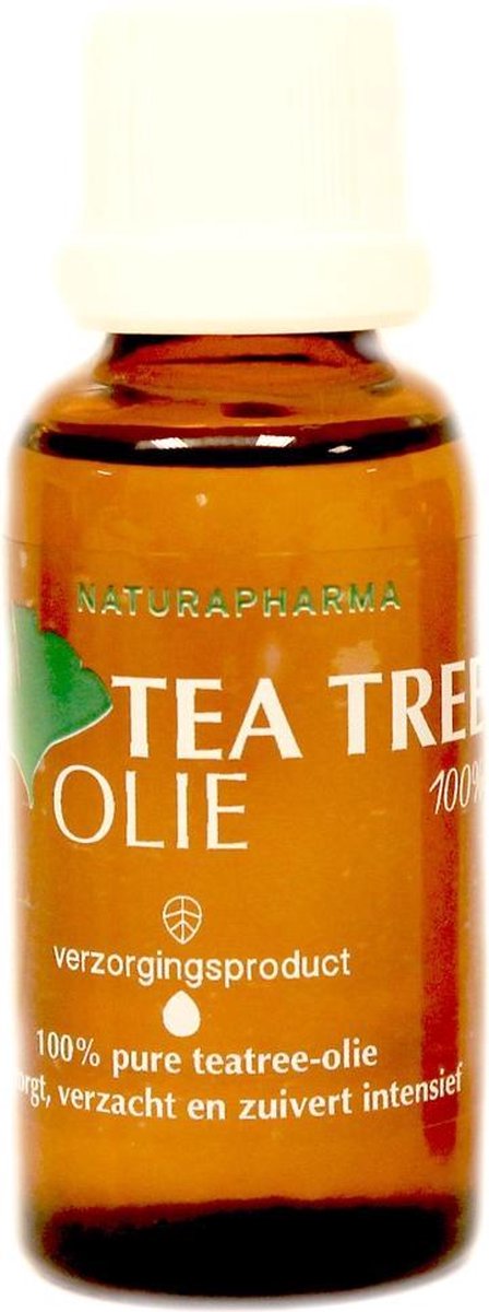 Goedkoopste 4 x Naturapharma Tea Tree Olie - 30 ml - Etherische Olie