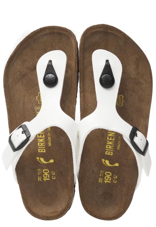 Birkenstock Chaussons Enfants Gizeh - 846163 Blanc