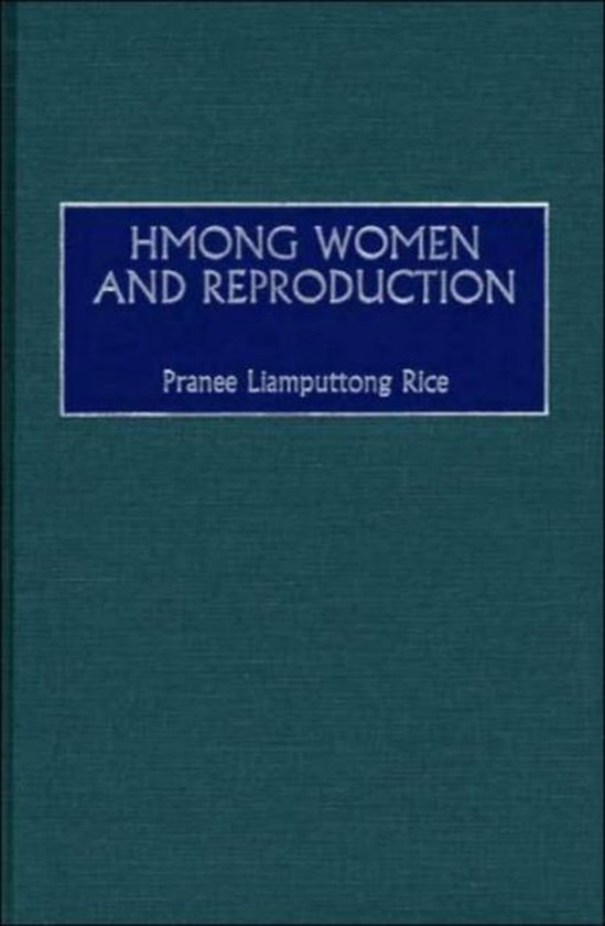 Hmong Women and Reproduction - cover