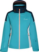 Aqua blauwe dames ski jas Contrive Jacket van Dare 2b L