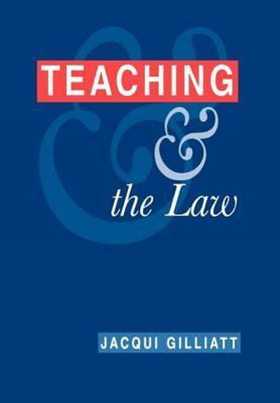 Teaching and the Law - cover