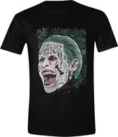 Suicide Squad - Joker Screaming Mannen T-Shirt - Zwart - XL