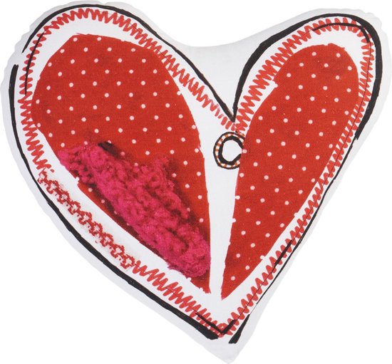 Beddinghouse Kids Heart Dots - coussin décoratif - 43x43 cm - Pink