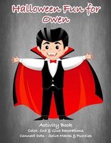 Halloween Fun for Owen Activity Book