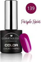 Cosmetics Zone UV/LED Hybrid Gel Nagellak 7ml. Purple Rain 139