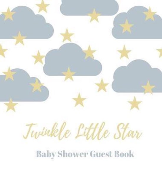 Baby shower guest book (Hardcover) - cover