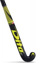 Dita FiberTec C35 s-bow 1117.002 - Hockeystick - Fluo Yellow/Black - Kids Maat 31