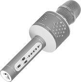 Promate VocalMic-3 Draadloze Karaoke Microfoon met ingebouwde Luidspreker (Zilver)