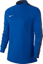 Nike Dry Academy 18 Drill Top Sportshirt Dames - blauw