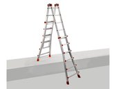 Professionele telescopische ladder Goliath max. 5,86 m- model LTD4X6