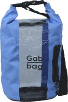 Dry Gabbag - 25 liter - Blauw - 100% waterdicht - Venster