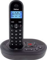 Profoon PDX-7315 DECT Draadloze telefoon - 1 handpost - Beantwoorder - Zwart