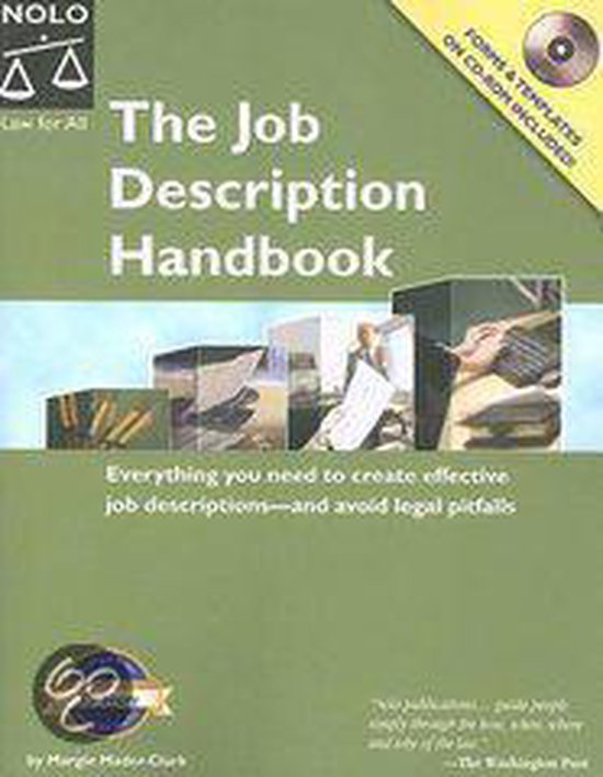 The Job Description Handbook, Margaret MaderClark 9781413304428