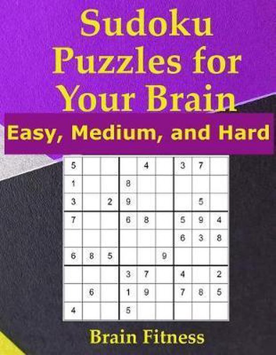 Sudoku Puzzles for Your Brain, Brain Fitness 9781075692734 Boeken