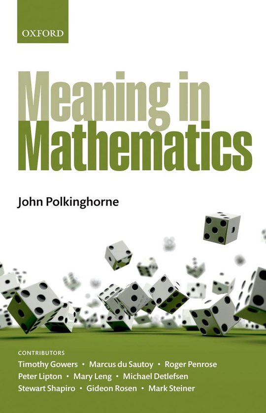 Meaning in Mathematics - cover