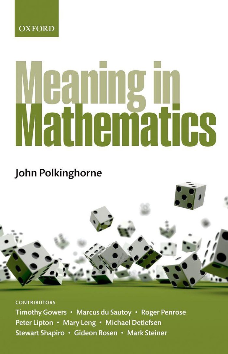 Omslag van Meaning in Mathematics