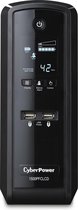 CyberPower UPS 1500VA, 900W, 165 - 265V, 47-63Hz, 810 J, 12V, 2x 8.5AH, LCD, 2x USB, RS232, 10.9kg, Black