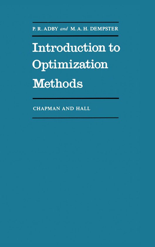 History (R0) - Introduction to Optimization Methods - cover