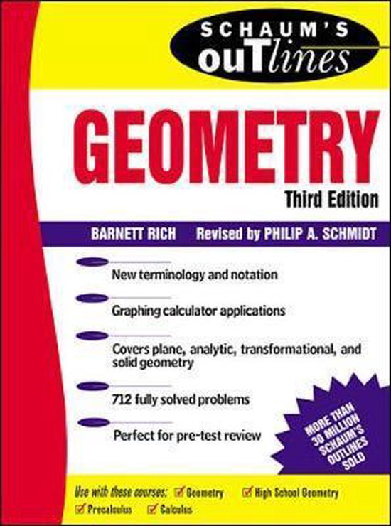 Schaum's Outline of Geometry - cover