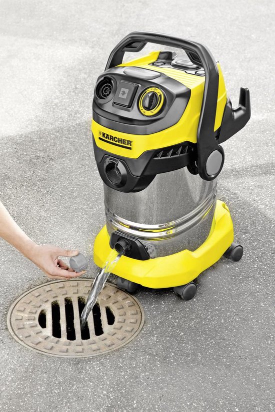 WD 6 P Premium Alleszuiger - Blaasfunctie - RVS reservoir - 30 liter
