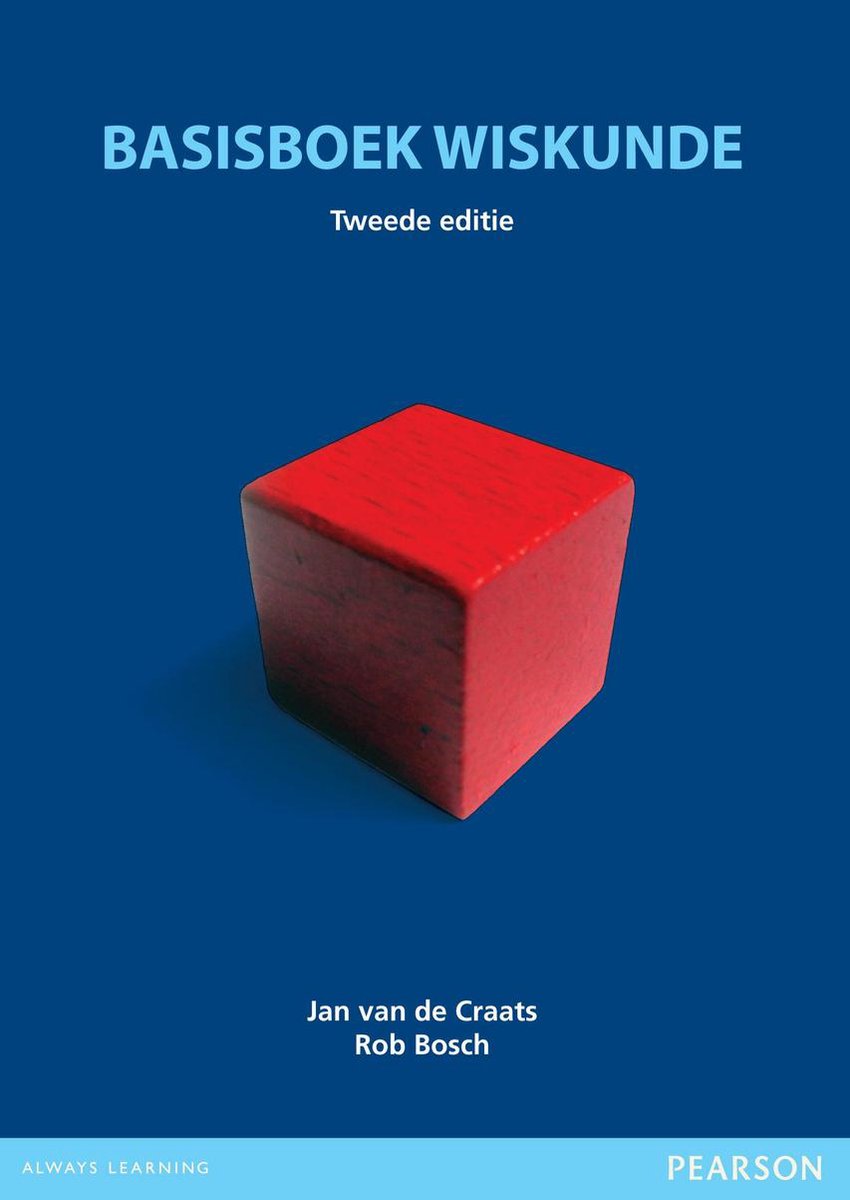 Basisboek wiskunde - Jan van de Craats