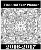 Adult Coloring In Financial Year Weekly Diary 2016-2017