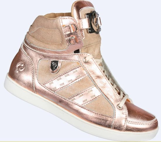 Quick Treviso beige roze goud sneakers dames | bol.com