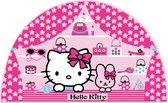 Hello Kitty - Sticker mural en mousse - Rose - 28,5x52,5 cm