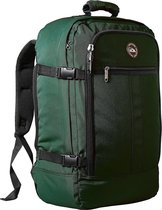 CabinMax Metz Reistas– Handbagage 44L- Rugzak – Schooltas - Backpack 55x40x20cm – Lichtgewicht - Groen (MZ hunter gn)